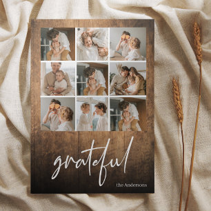 Collage Family Photo   Grateful & Family Name