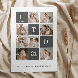 Collage Family Photo   Happy Thanksgiving Day