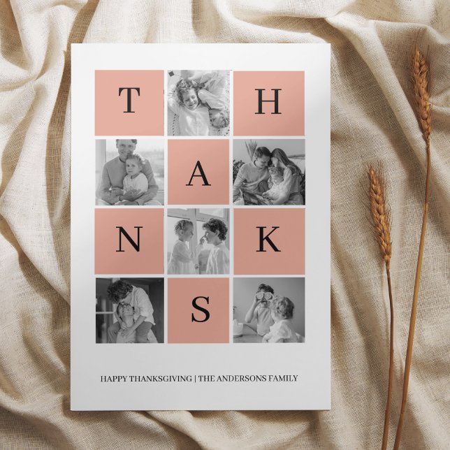 Collage Family Photo | Happy Thanksgiving Day (Creator Uploaded)