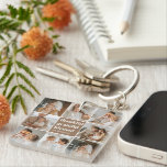 Collage Family Photo | Thankful Grateful Blessed Key Ring<br><div class="desc">Collage Family Photo | Thankful Grateful Blessed</div>