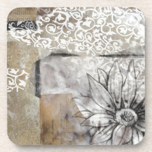 Collage Fleur II Coaster