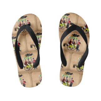 Collage for kids kid's jandals