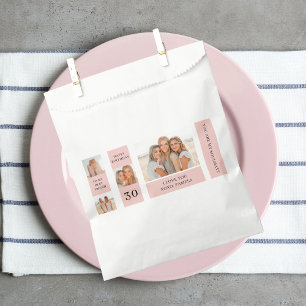 Collage Friend Photos Happy Birthday Gift Favour Bags