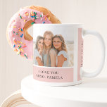 Collage Friend Photos | Happy Birthday Gift Mug<br><div class="desc">Collage Friend Photos | Happy Birthday Gift.Make your friend's birthday extra special with this custom-made gift featuring a collage of your favourite moments together! This personalised pink-themed birthday gift is available exclusively on Zazzle,  and it's the perfect way to show your friend how much they mean to you.</div>