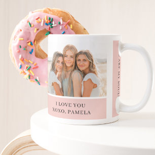 Collage Friend Photos Happy Birthday Gift Mug