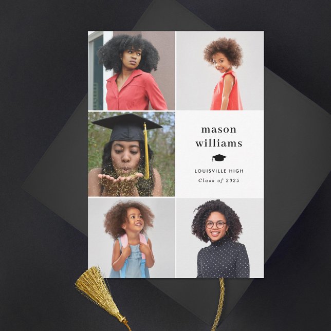 Collage Grad Photo Announcement (Creator Uploaded)