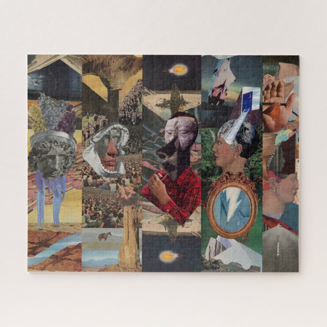 Collage Line Up  Jigsaw Puzzle (Horizontal)