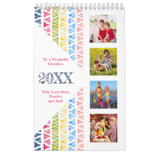 Collage, Monthly Photos & To Do List 2023 Photo Calendar