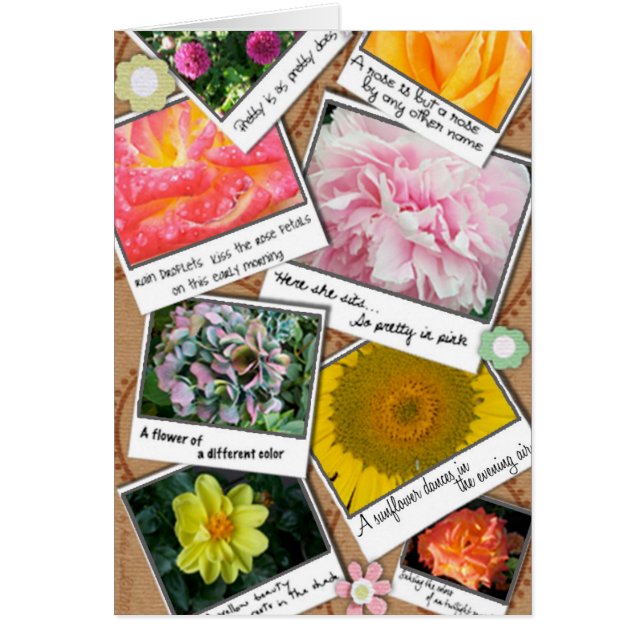 Collage of Flowers (Front)