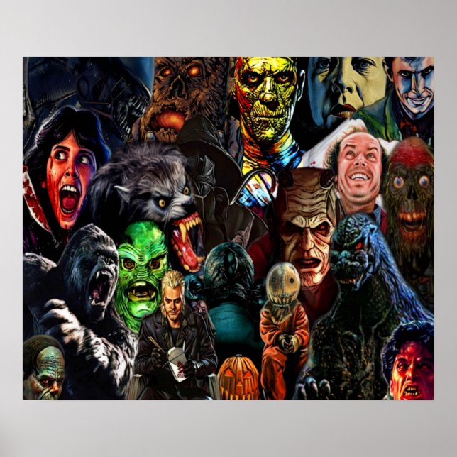 Collage Of Horror Part 2 Poster (Front)
