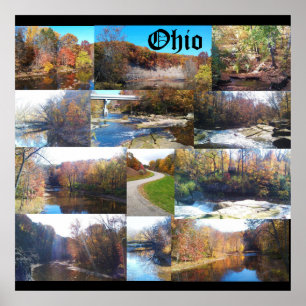 COLLAGE OF OHIO  POSTER