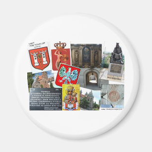 COLLAGE OF POLAND MAGNET