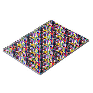 Collage of Pride Flags Spiral Notebook