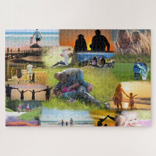 Collage of Your Family Photos Jigsaw Puzzle