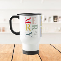 Collage Photo And Colourful Merry | Happy Holiday