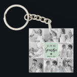 Collage Photo Best Grandpa Ever Pastel Mint Gift<br><div class="desc">This beautiful collage photo is the perfect way to express your love for your grandpa. Featuring the heartfelt message "We love you grandpa" in elegant lettering against a soothing pastel mint background, this piece captures the warmth and affection you feel for your grandpa. The collage design allows you to include...</div>