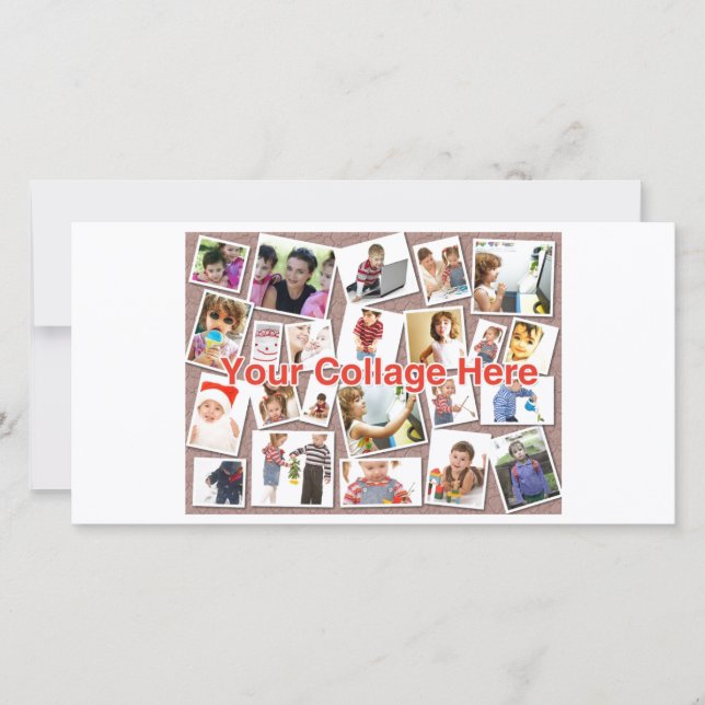Collage Photo Card (Front)