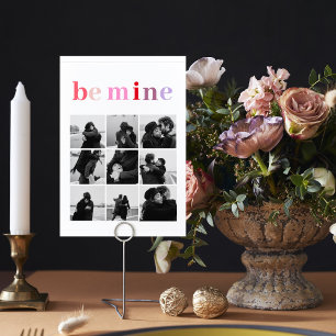 Collage Photo   Colorful Be Mine Valentine Gift