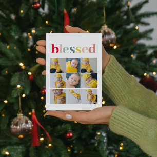 Collage Photo   Colourful Blessed Holiday Gift