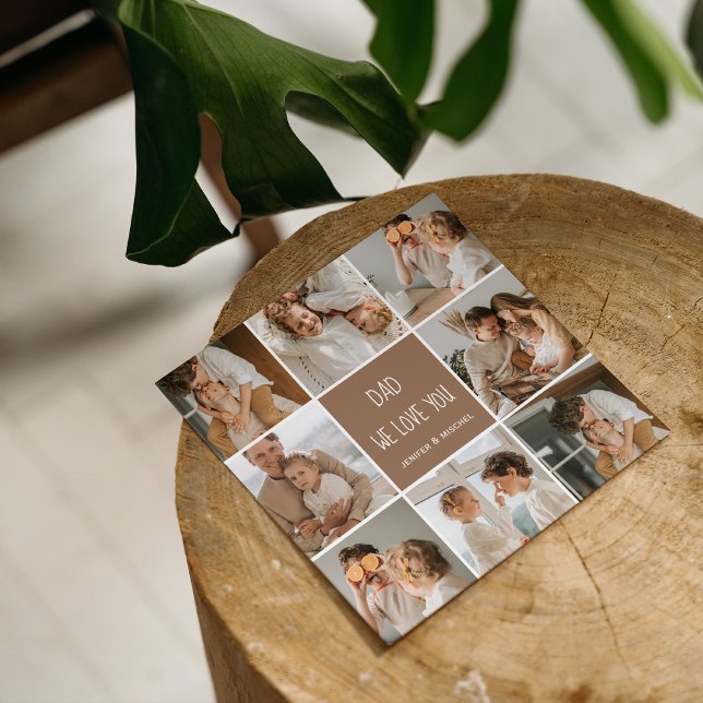 Collage Photo Dad We Love You Happy Fathers Day (Creator Uploaded)