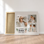 Collage Photo & Grandma Kitchen Is Always Open Canvas Print<br><div class="desc">Looking for the perfect gift for your grandma, or for anyone who loves spending time in the kitchen? Look no further than this unique and customisable product! Featuring a beautiful collage of your favourite photos, this design is sure to capture your memories and make them last. And with the charming...</div>