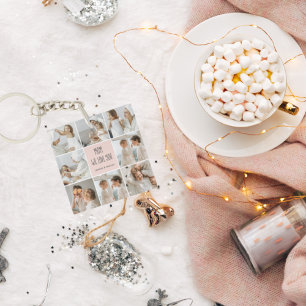 Collage Photo Mom We Love You Best Mother Gift Key Ring