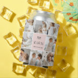 Collage Photo Mum We Love You Best Mother Gift Can Cooler<br><div class="desc">This collage photo frame is a perfect gift to express your love for your mother. The frame is beautifully designed with shades of pink, adding a touch of femininity and elegance to the overall look. The frame can hold multiple photos of different sizes, allowing you to create a unique and...</div>