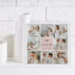 Collage Photo Mum We Love You Best Mother Gift Cutting Board<br><div class="desc">Collage Photo Mum We Love You Best Mother Gift</div>