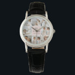 Collage Photo Mum We Love You Best Mother Gift Watch<br><div class="desc">This collage photo frame is a perfect gift to express your love for your mother. The frame is beautifully designed with shades of pink, adding a touch of femininity and elegance to the overall look. The frame can hold multiple photos of different sizes, allowing you to create a unique and...</div>