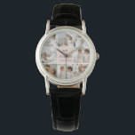 Collage Photo Mum We Love You Best Mother Gift Watch<br><div class="desc">This collage photo frame is a perfect gift to express your love for your mother. The frame is beautifully designed with shades of pink, adding a touch of femininity and elegance to the overall look. The frame can hold multiple photos of different sizes, allowing you to create a unique and...</div>