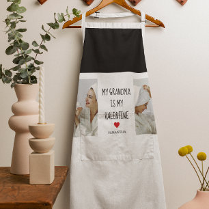 Collage Photo   My Mom Is My Valentine Gift Apron