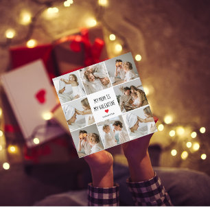 Collage Photo My Mum Is My Valentine Gift
