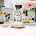 Collage Photo Pink We Love You Grandma Best Gift Can Glass<br><div class="desc">Looking for the perfect gift to show your love and appreciation for Grandma? Look no further! Our customisable Collage Photo Pink 'We Love You Grandma' Glass Can is a heartfelt and personalised gift that she'll cherish forever. This beautiful glass can features a collage design adorned with precious memories captured in...</div>