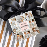 Collage Photo Pink We Love You Grandma Best Gift Favour Tags<br><div class="desc">"Collage Photo Pink We Love You Grandma Best Gift" could refer to a sentimental and personalised gift for a grandmother. This gift may include a collection of photos arranged in a collage format, set against a pink background to add a touch of warmth and femininity. The collage could be created...</div>