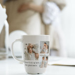 Collage Photo & Quote Best Grandma Gift Latte Mug<br><div class="desc">A Collage Photo & Quote Best Grandma Gift is a thoughtful and personalised present for a beloved grandmother. This gift typically includes a collage of photos that feature the grandma, her children, grandchildren, and other loved ones. The photos are arranged in a creative and artistic manner, with different sizes and...</div>