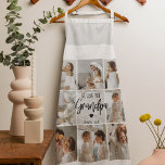 Collage Photo | We Love You Grandpa Gift  Apron<br><div class="desc">Collage Photo | We Love You Grandpa Gift</div>
