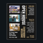 Collage Style Realtor Open House Advertising Flyer<br><div class="desc">Collage Style Realtor Open House Advertising Flyers By The Business Card Store.</div>