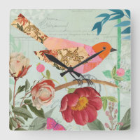 Collage-Style Songbird