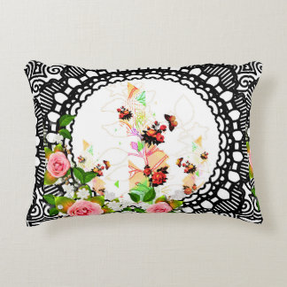 Collage vintage decorative cushion