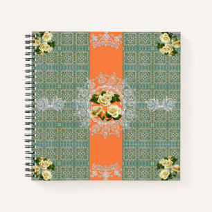 Collage vintage notebook