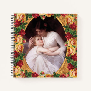 Collage vintage notebook