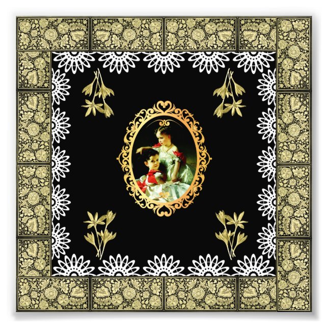 collage vintage photo print (Front)