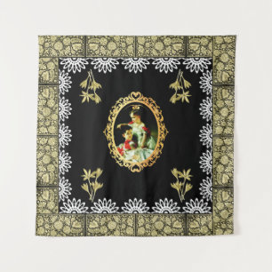 collage vintage tapestry