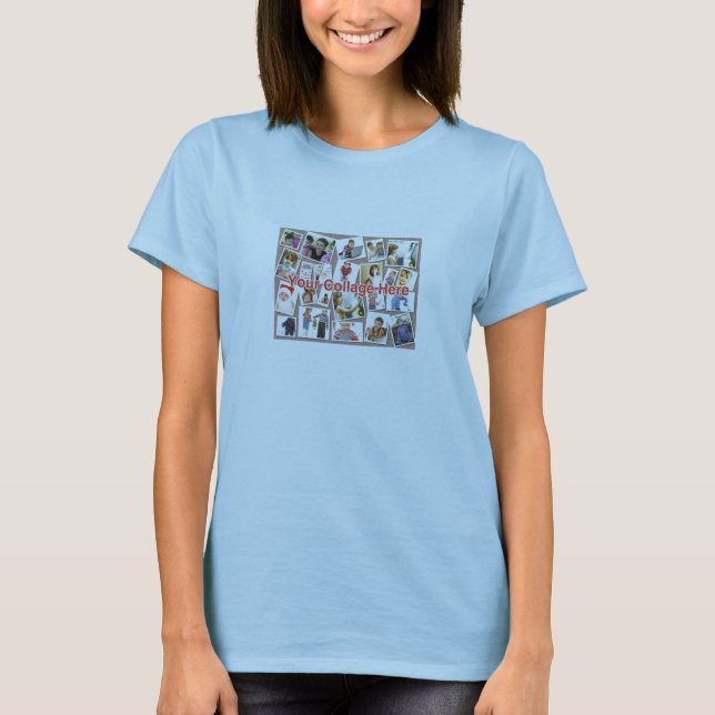 Collage Women's Shirt (Front)