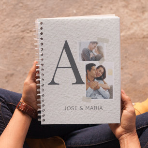 Collaged Initial Stories Notebook