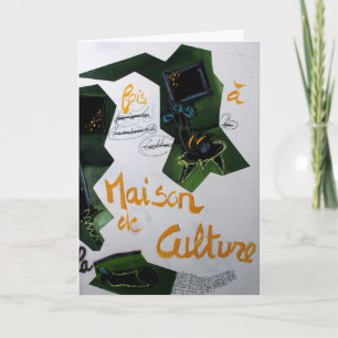 Collages Bruyants Artist's Book Culture House Card