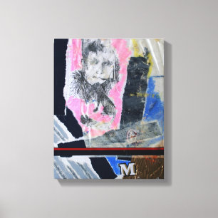 Collages Bruyants Artist's Book stuck in life CP Canvas Print