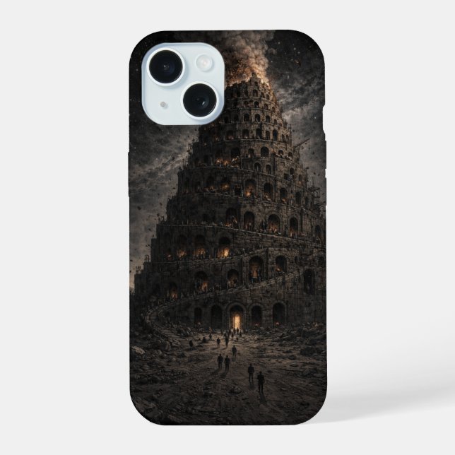 collaps iPhone 15 case (Back)