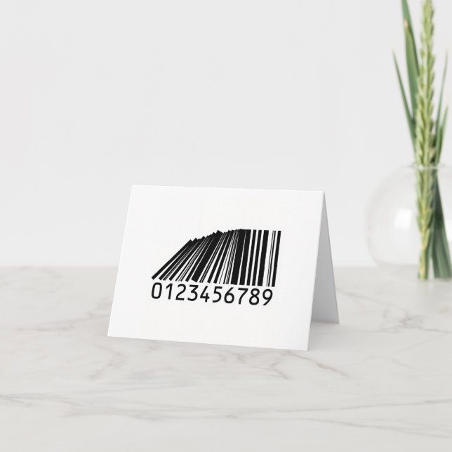 COLLAPSE OF CAPITALISM Folded Thank You Card (Front)