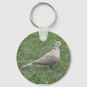 Collared Dove Keychain